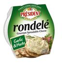 Rondele Garlic and Herb Spreadable Cheese -- 12 per case.