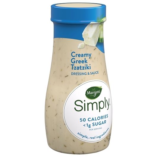 Marzetti Creamy Greek Tzatziki Dressing, 12 Fluid Ounce -- 6 Per Case