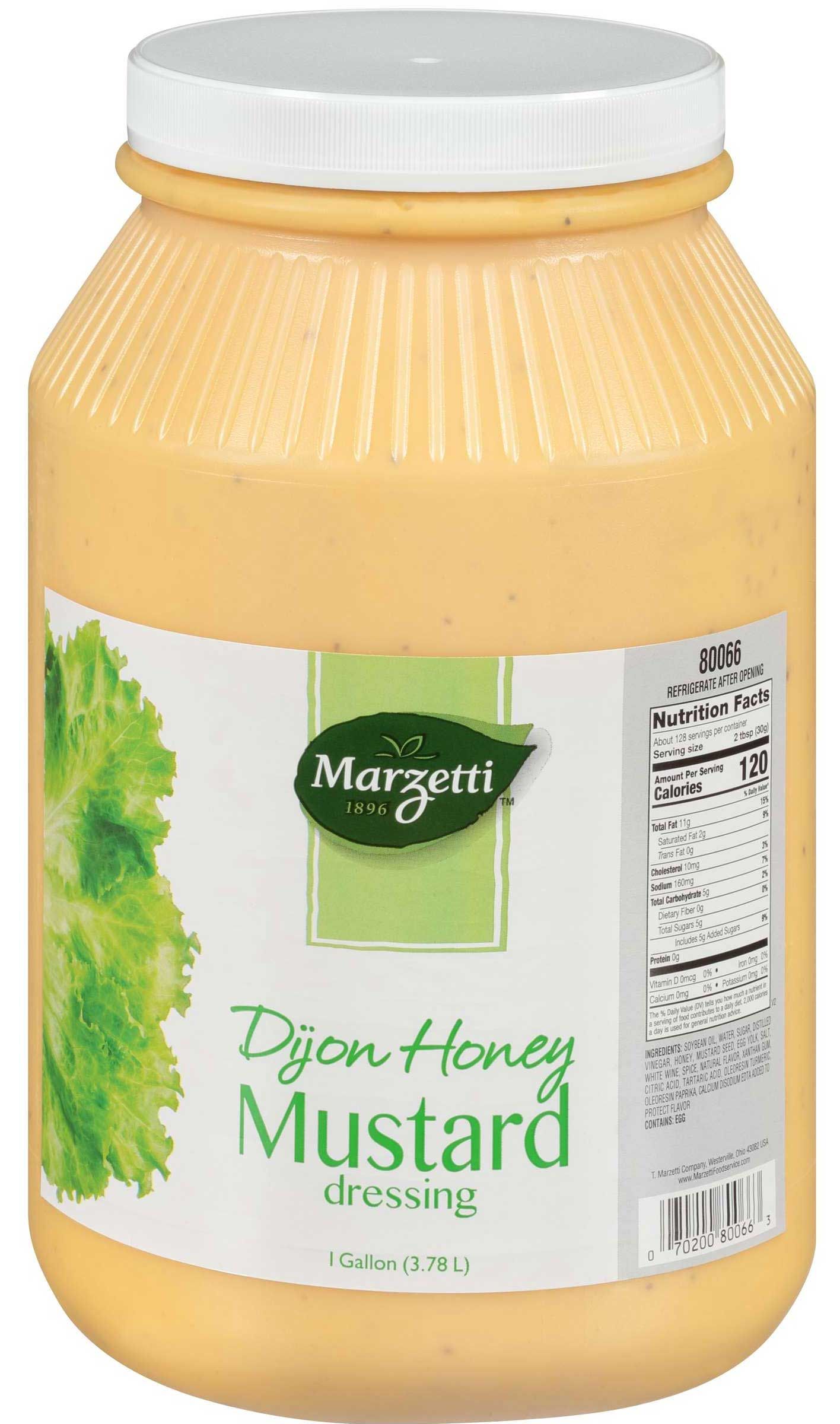 Marzetti Dijon Honey Mustard Dressing, 1 Gallon -- 4 Per Case