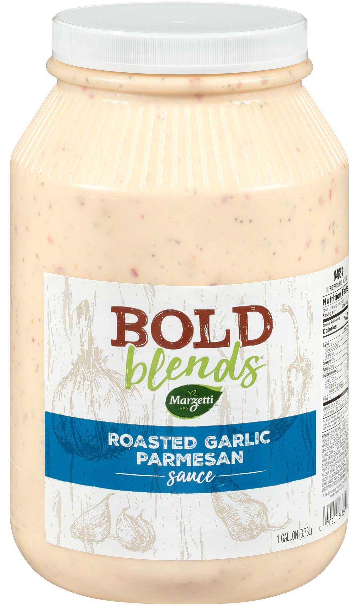 Marzetti Roasted Garlic Parmesan Wing Sauce, 1 Gallon -- 1 Each