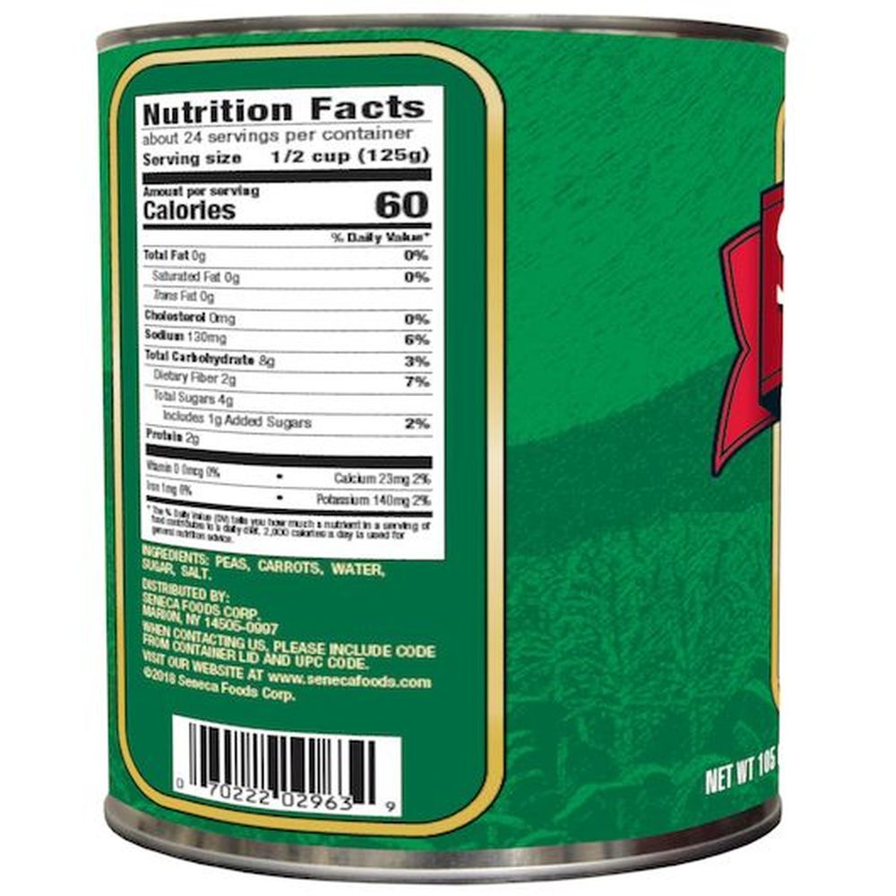 Stokely Peas and Carrots, 105 Ounce -- 6 per case