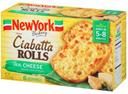 New York Bakery Ciabatta Garlic Rolls with Cheese, 10 Ounce -- 8 per case