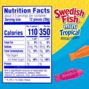 Swedish Fish Fat Free Tropical Soft Candy, 3.5 Ounce -- 12 per case.