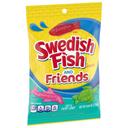 Swedish Fish and Friends Berry Flavor Soft and Chewy Candy, 8.04 Ounce -- 12 per case