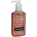 Neutrogena Pink Grapefruit Oil Free Acne Wash Facial Cleanser, 6 Fluid Ounce -- 12 per case