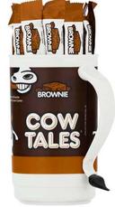 Goetze Cow Tales Caramel Brownie Candy - Combo, 1 Ounce -- 100 per case