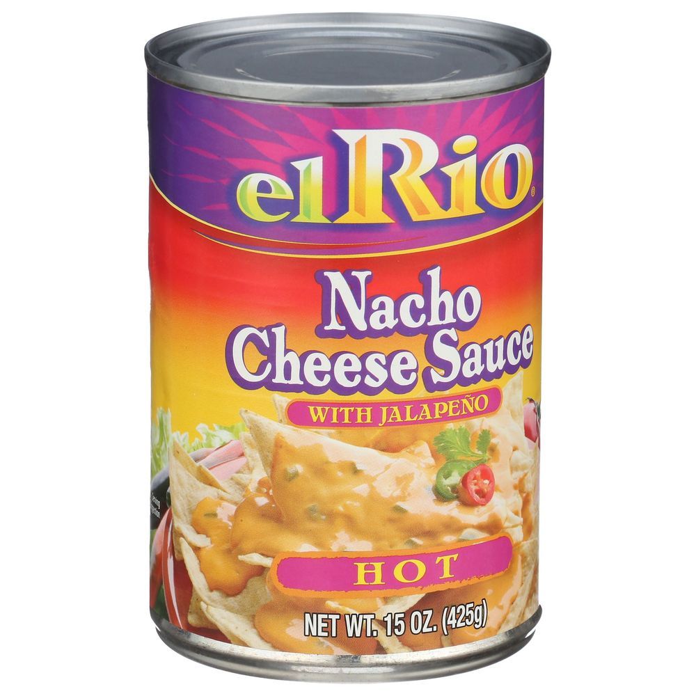 El Rio Hot Nacho Cheese Sauce With Jalapeno, 15 Ounce -- 12 Per Case