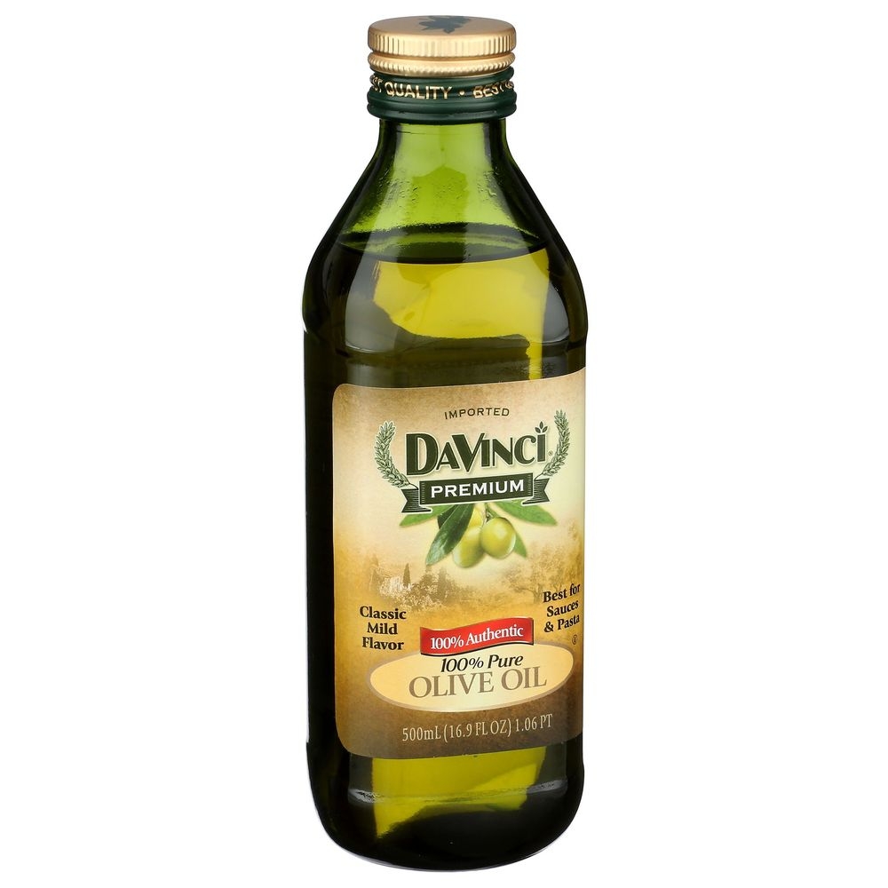 Davinci Premium Pure Olive Oil, 16.9 Ounce -- 12 per case