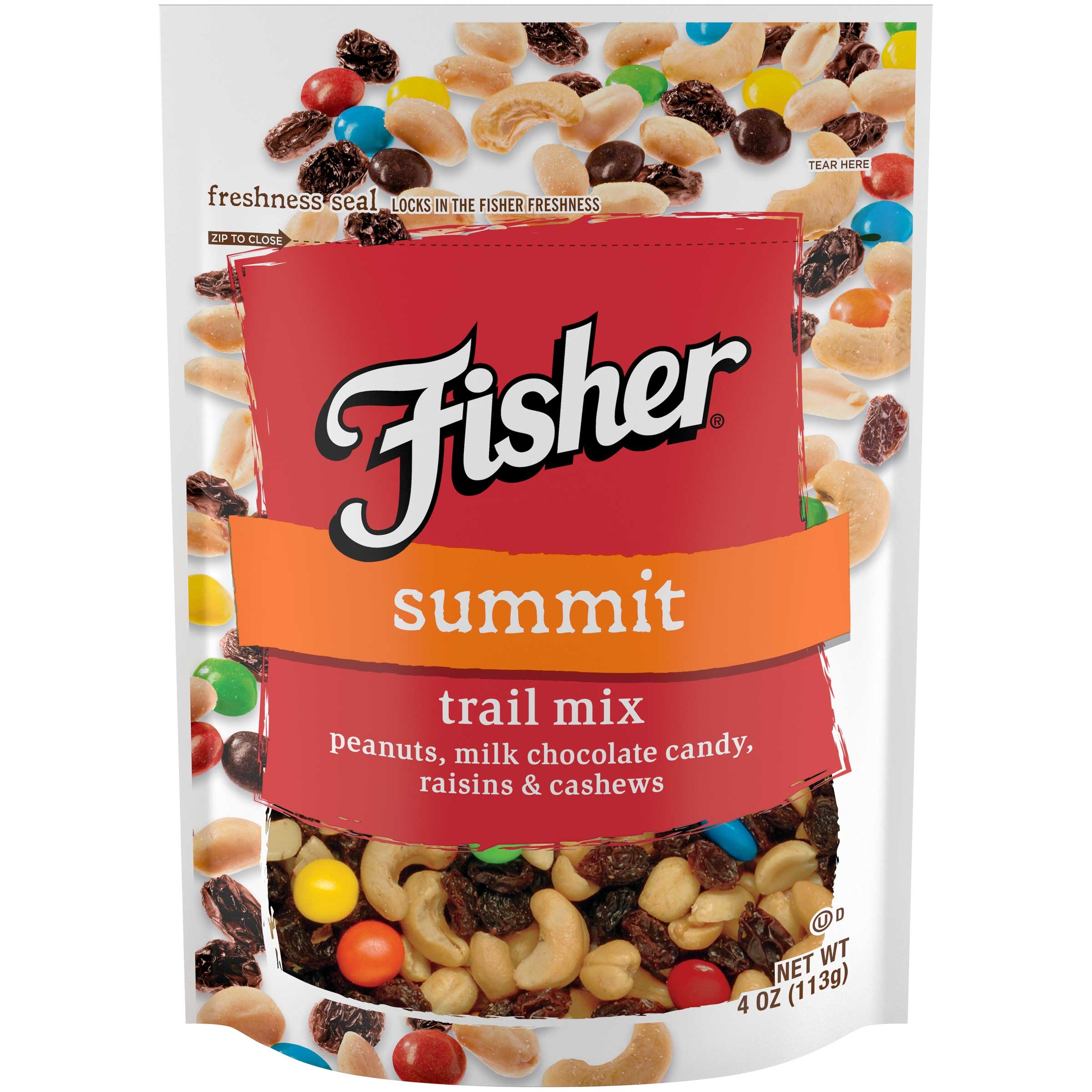 Fisher Summit Trail Mix, 3.5 Ounce -- 6 per case.