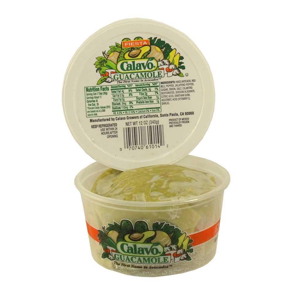 Calavo Medium Fiesta Guacamole, 12 Ounce -- 6 per case.
