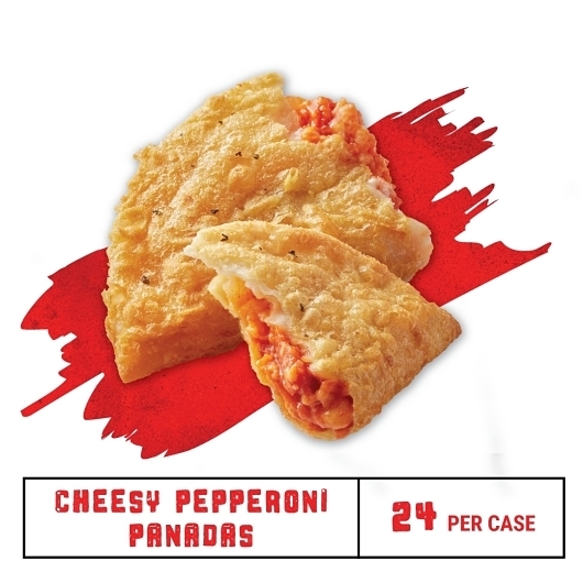El Monterey Cheesy Pepperoni Panada with Sleeves, 3 Ounce -- 24 per case