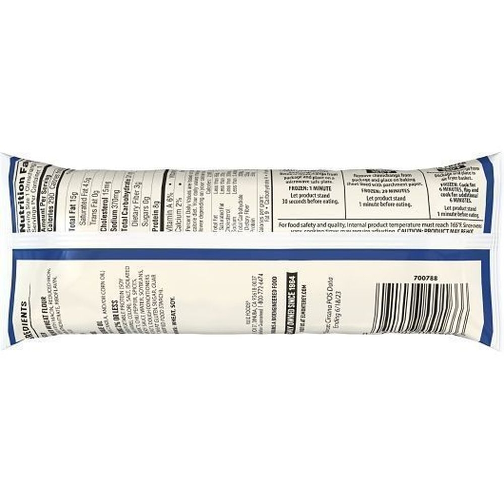 El Monterey Classic Single Serve Beef and Bean Chimichanga, 3.8 Ounce -- 24 per case