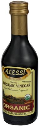Alessi Organic Premium Balsamic Vinegar, 8.5 Ounce -- 6 per case