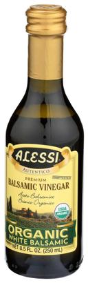 Alessi Organic White Balsamic Vinegar, 8.5 Ounce -- 6 per case