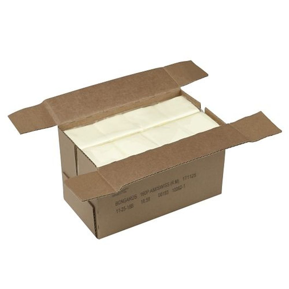 Bongards Restricted Melt Pasteurized Processed American Swiss Slice, 5 Pound -- 4 per case