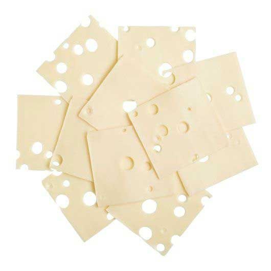 Bongards Swiss Cheese Slice, 1.5 Pound -- 8 Per Case