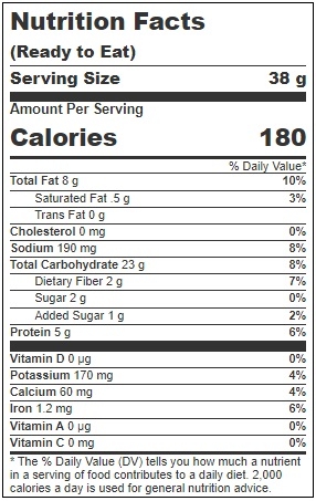 Harvest Snaps Hot and Spicy Crunchy Loops - Caddy, 1.35 Ounce -- 8 per case