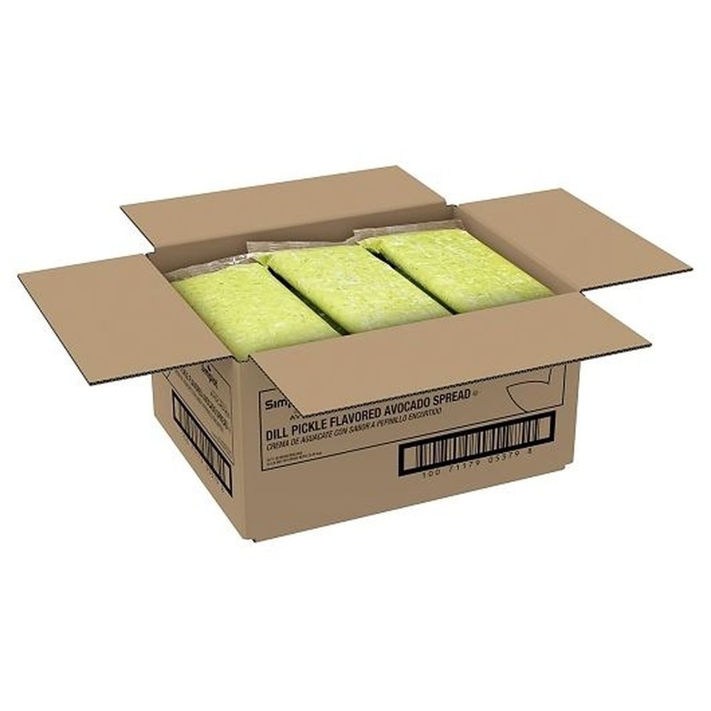 Simplot Harvest Fresh Dill Pickle Flavored Avocado Spread, 1 Pound -- 12 per case