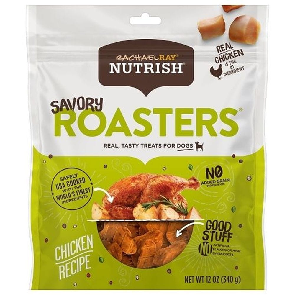 Rachel Ray Savory Roasters Chicken Dog Treats, 12 Ounce -- 6 Per Case