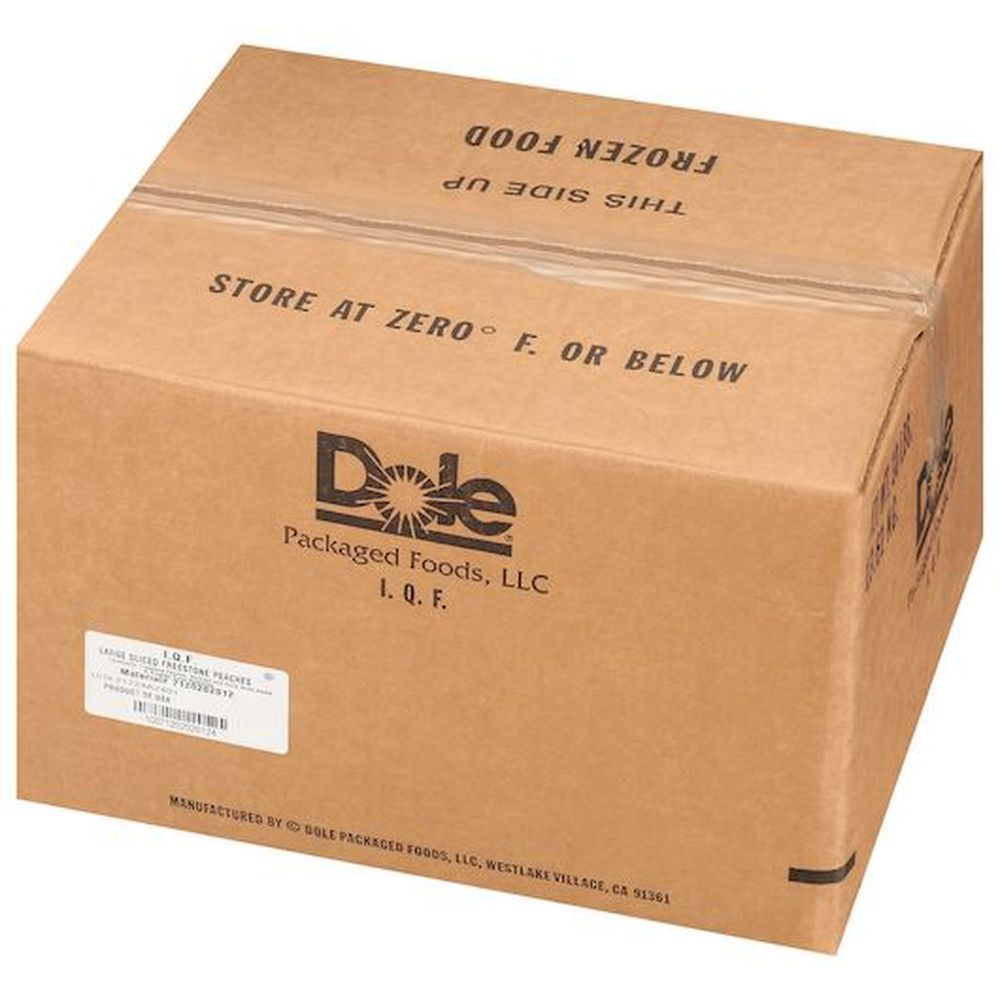 Dole Large Sliced Peach, 30 Pound
