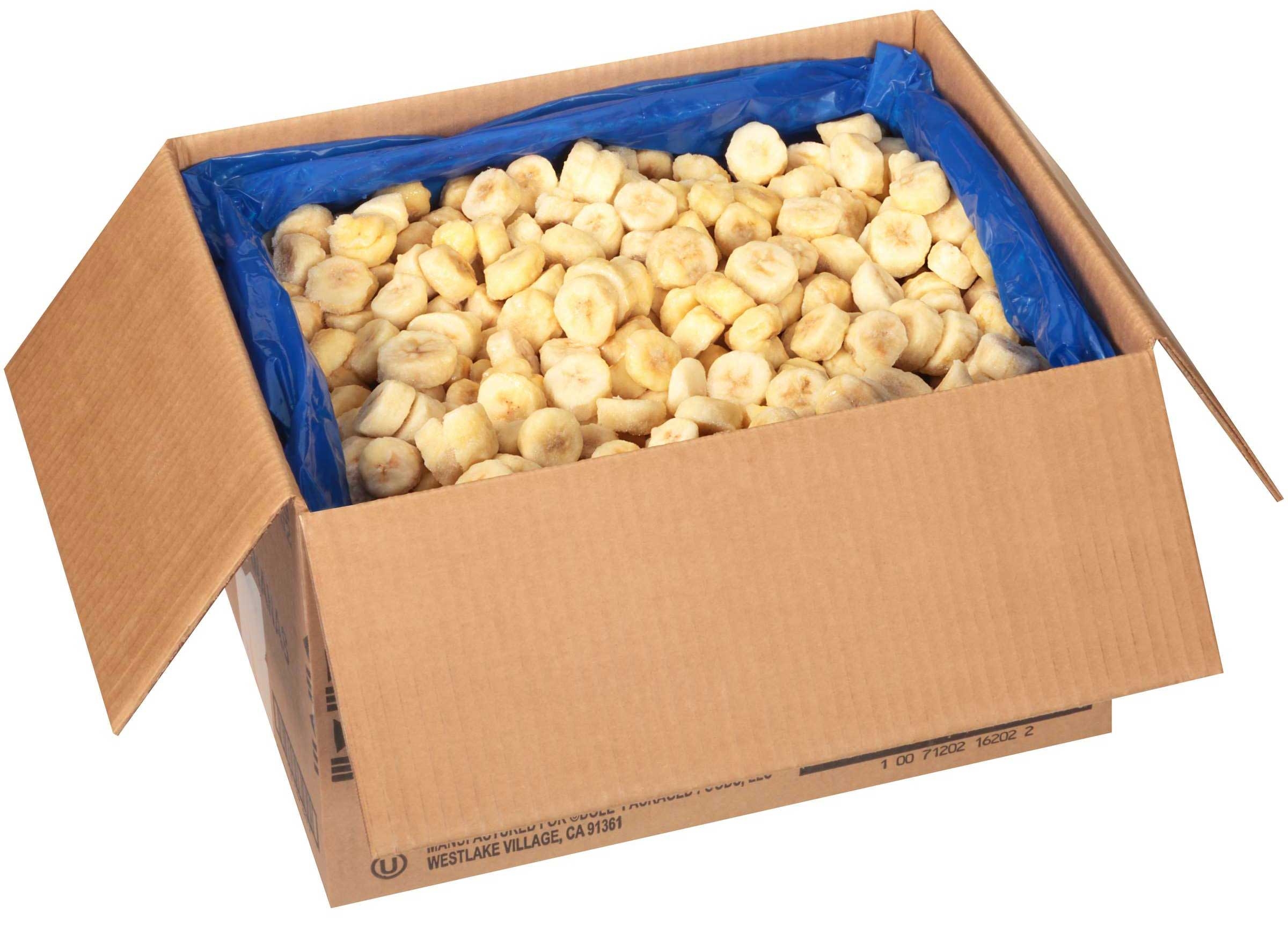 Dole Individually Quick Frozen Sliced Banana, 30 Pound