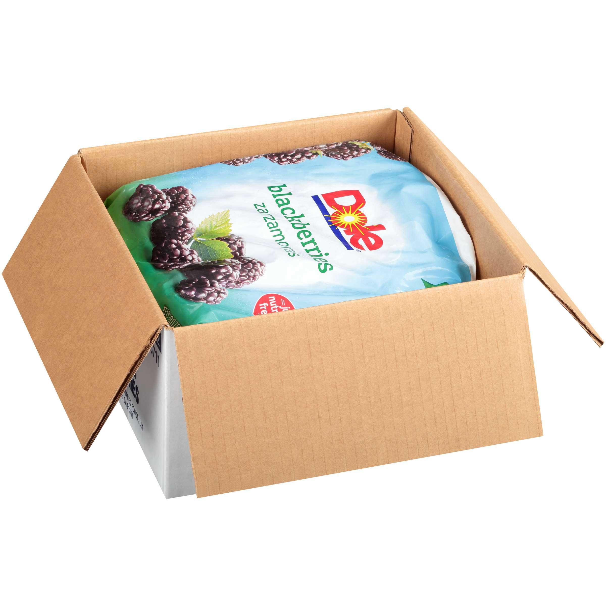 Dole Whole Individual Quick Frozen Blackberry Fruit, 5 Pound -- 2 per case.
