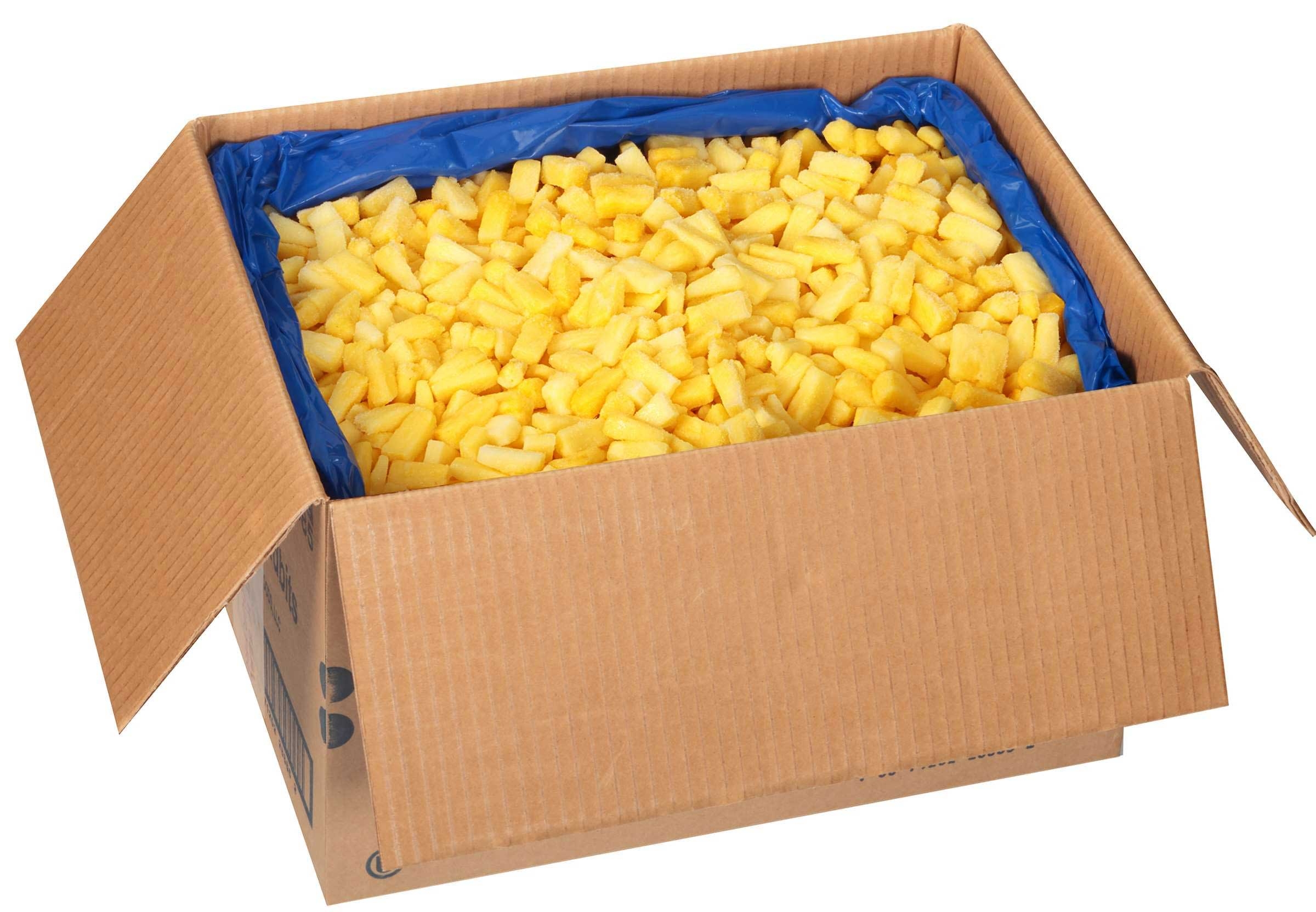 Dole Individually Quick Frozen Pineapple Tidbits, 30 Pound