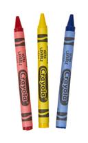 Crayola 3 Color Crayon - 3 per pack -- 360 packs per case.