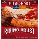 Digiorno Rising Crust Half Pepperoni Half Cheese Pizza, 30 Ounce -- 12 per case