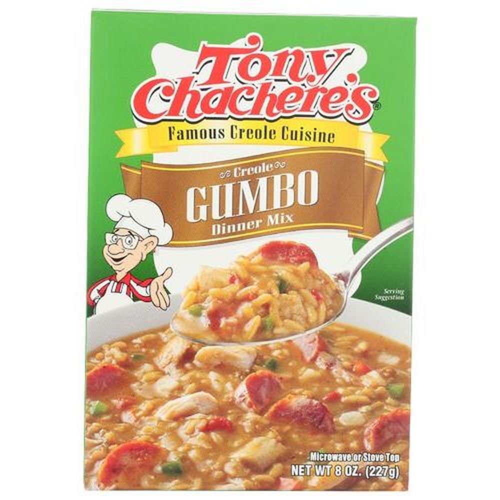Tony Chacheres Creole Gumbo Dinner Mix, 8 Ounce -- 12 per case