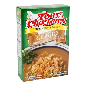 Tony Chacheres Gumbo Seasoning without Rice, 6 Ounce -- 12 per case.
