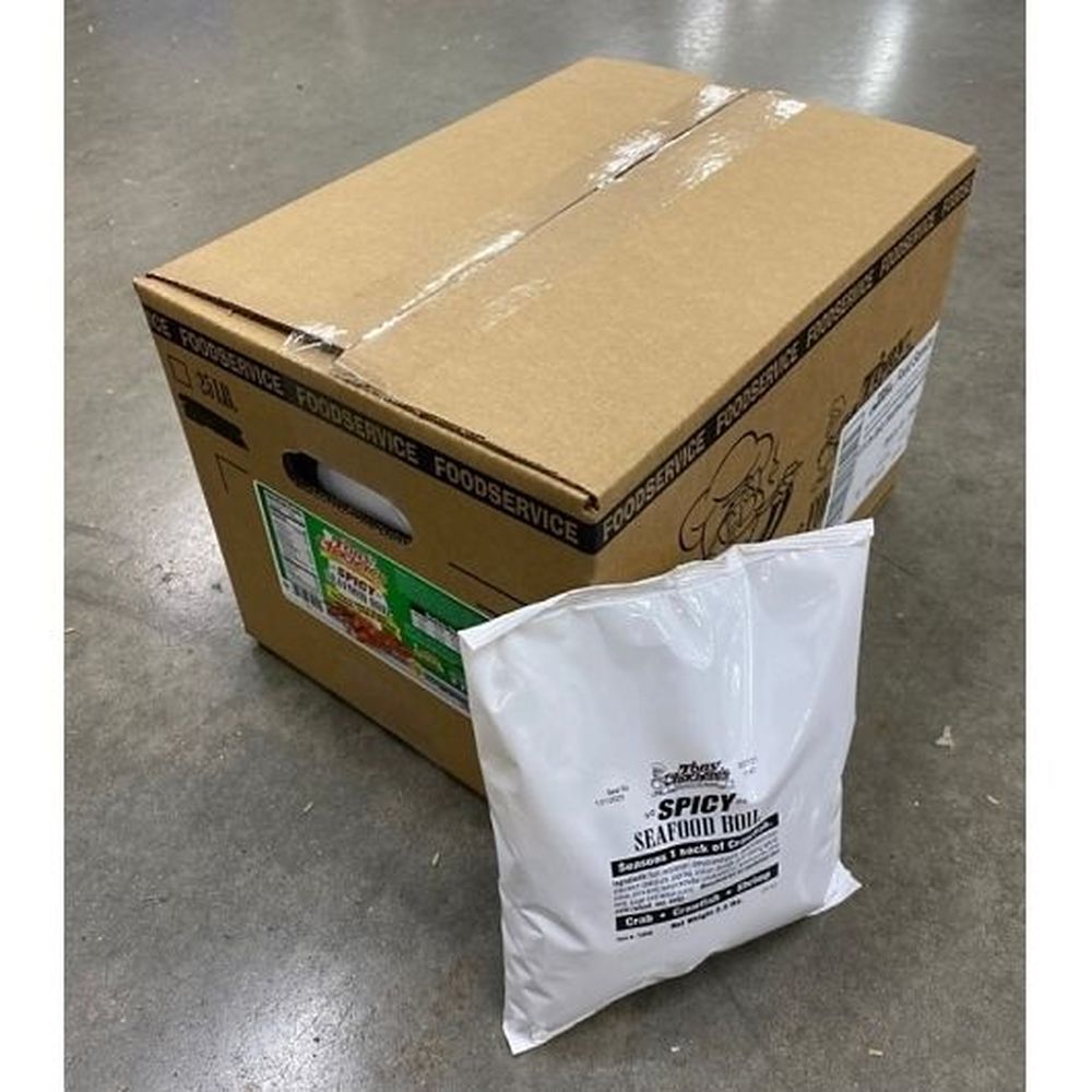 Tony Chacheres Crab Boil Seasoning, 35 Pound Bag in a Box