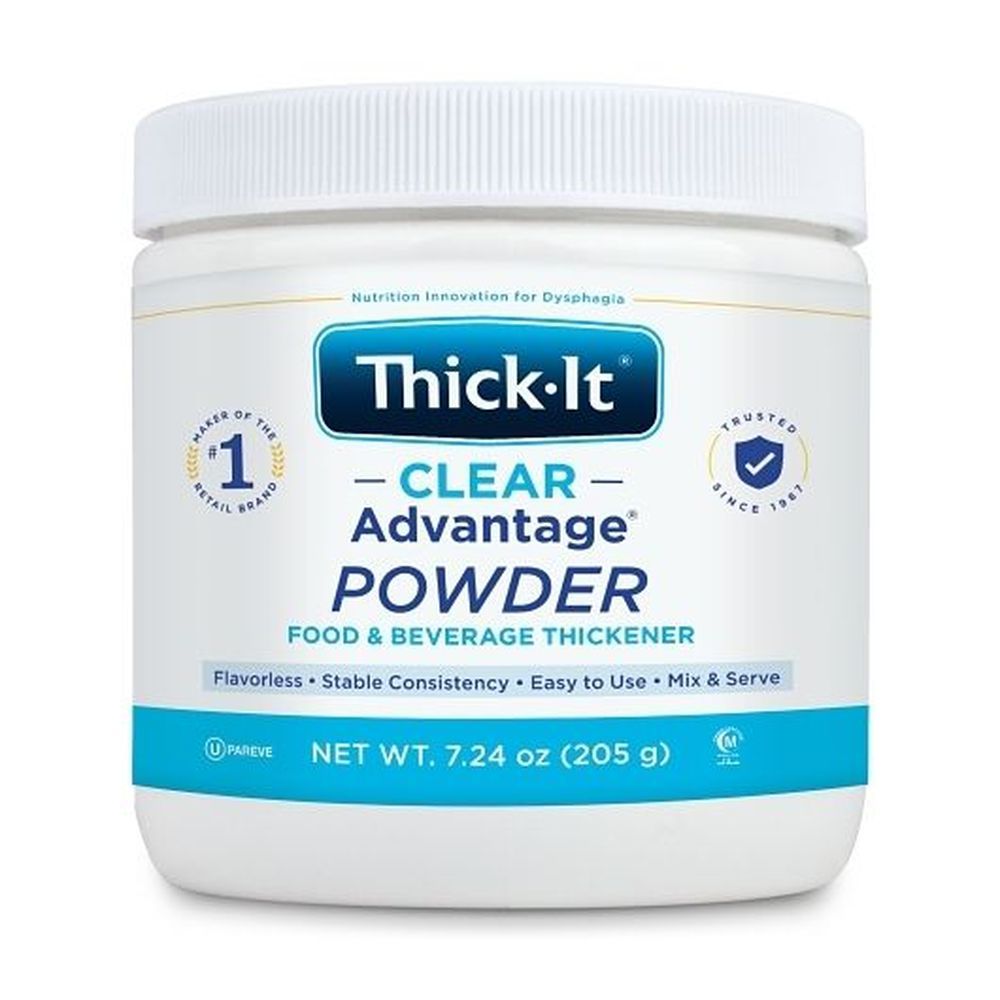 Thick-it Clear Advantage Food And Beverage Thickener Powder, 7.24 Ounce -- 6 Per Case