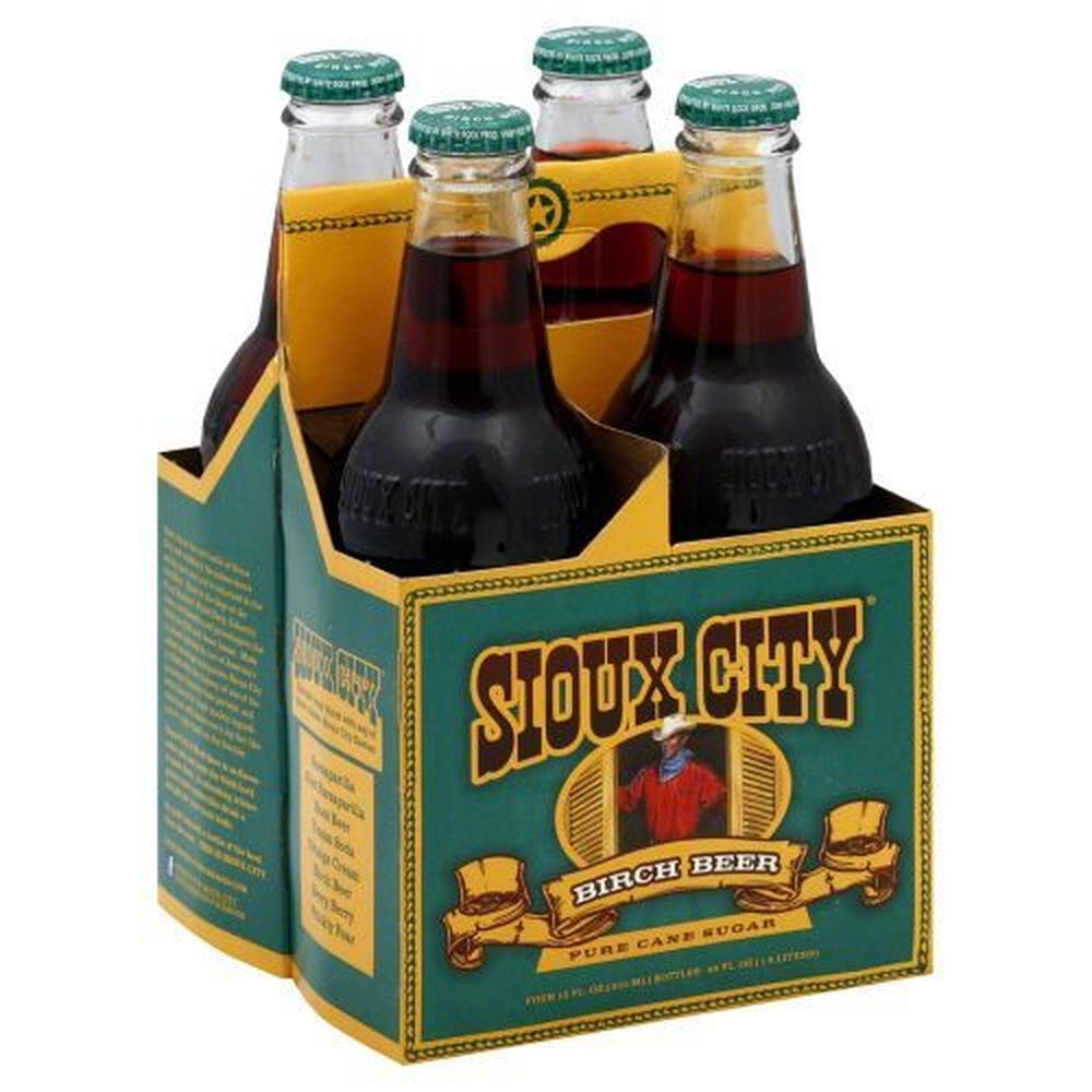Sioux City Birch Beer Soda, 48 Fluid Ounce -- 6 Per Case
