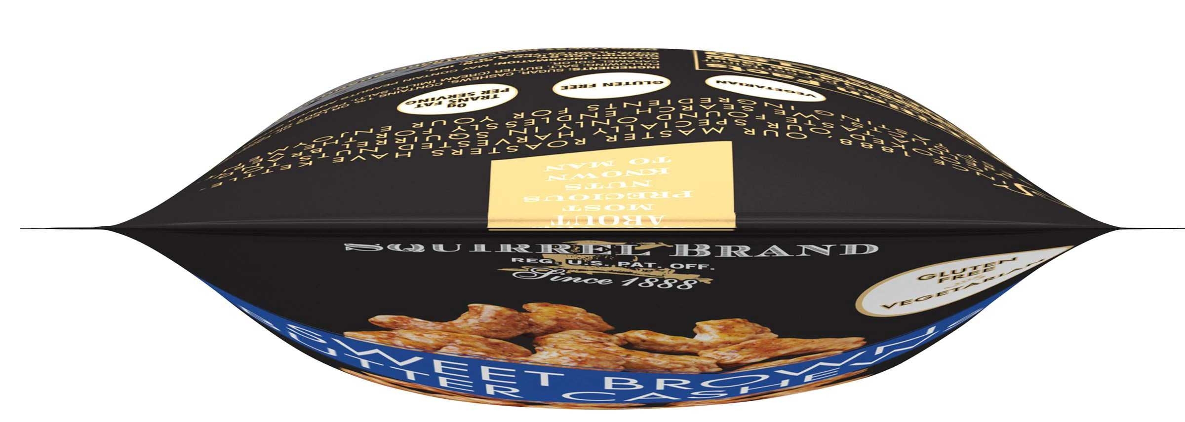 Squirrel Sweet Brown Butter Cashew, 3.5 Ounce -- 6 per case