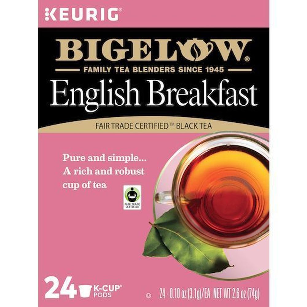 Bigelow English Breakfast Black Tea K-Cup Pod, 24 Count