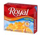 Royal Sugar Free Small Orange Gelatin, 0.32 Ounce -- 12 per case