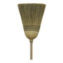 O Cedar Commercials 100 Percent Corn Janitor Broom, 56 x 12 x 13 inch, 1 1/8 diameter X 42 inch long varnished hardwood handle -- 12 per case.