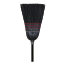 O Cedar Warehouse Black Corn Broom -- 6 per case.