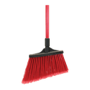 O Cedar MaxiSweep Angle Broom with Red Fiberglass Handle -- 4 per case.
