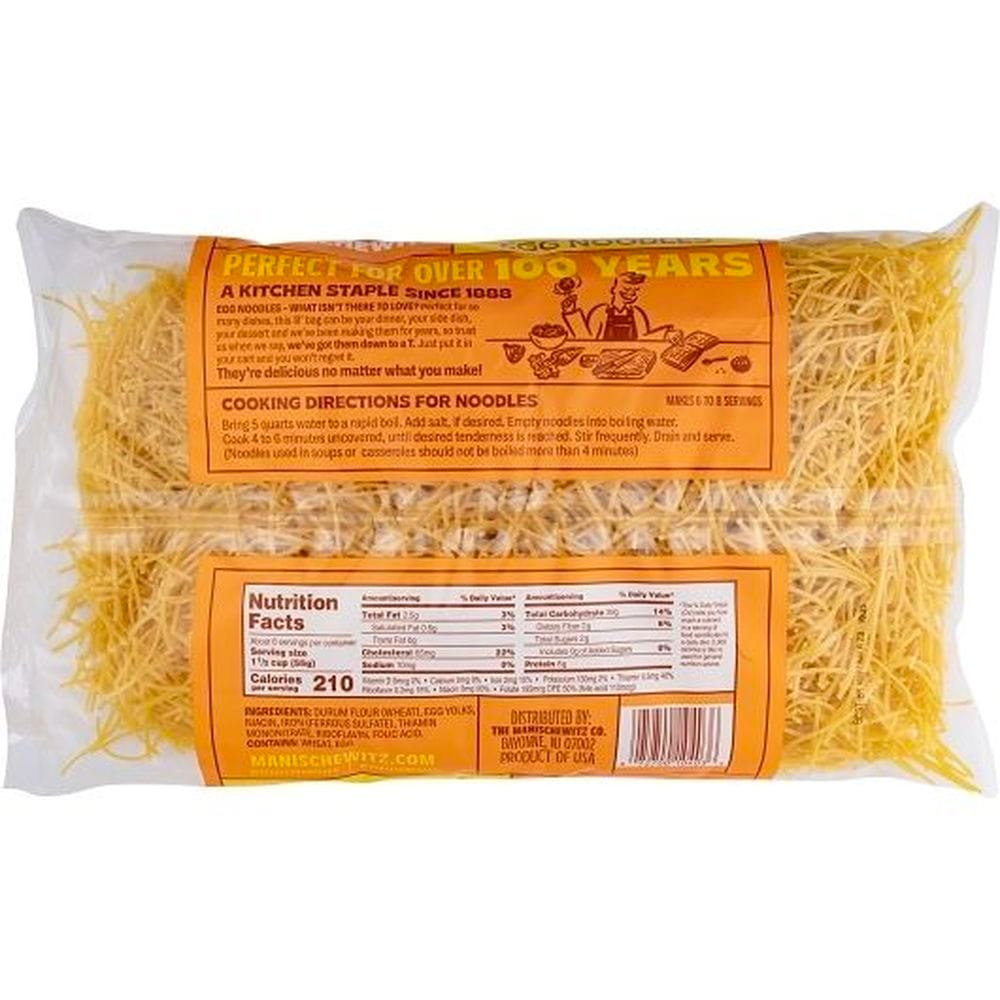 Manischewitz Fine Egg Noodles, 12 Ounce -- 12 Per Case