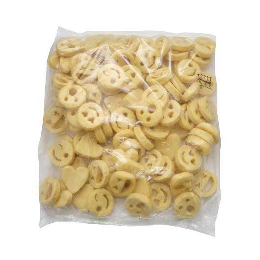 McCain Emoticons Crispy Mashed Potato Shapes, 4 Pound -- 6 per case