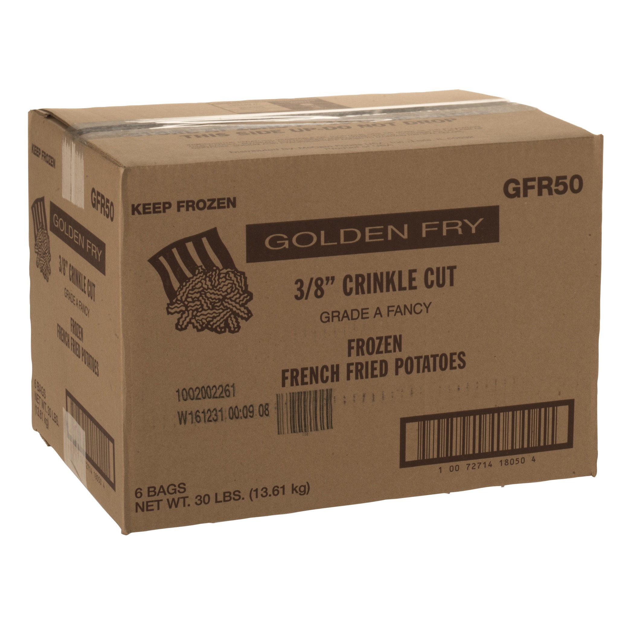 McCain Golden Crinkle Cut Fry, 5 Pound -- 6 per case.