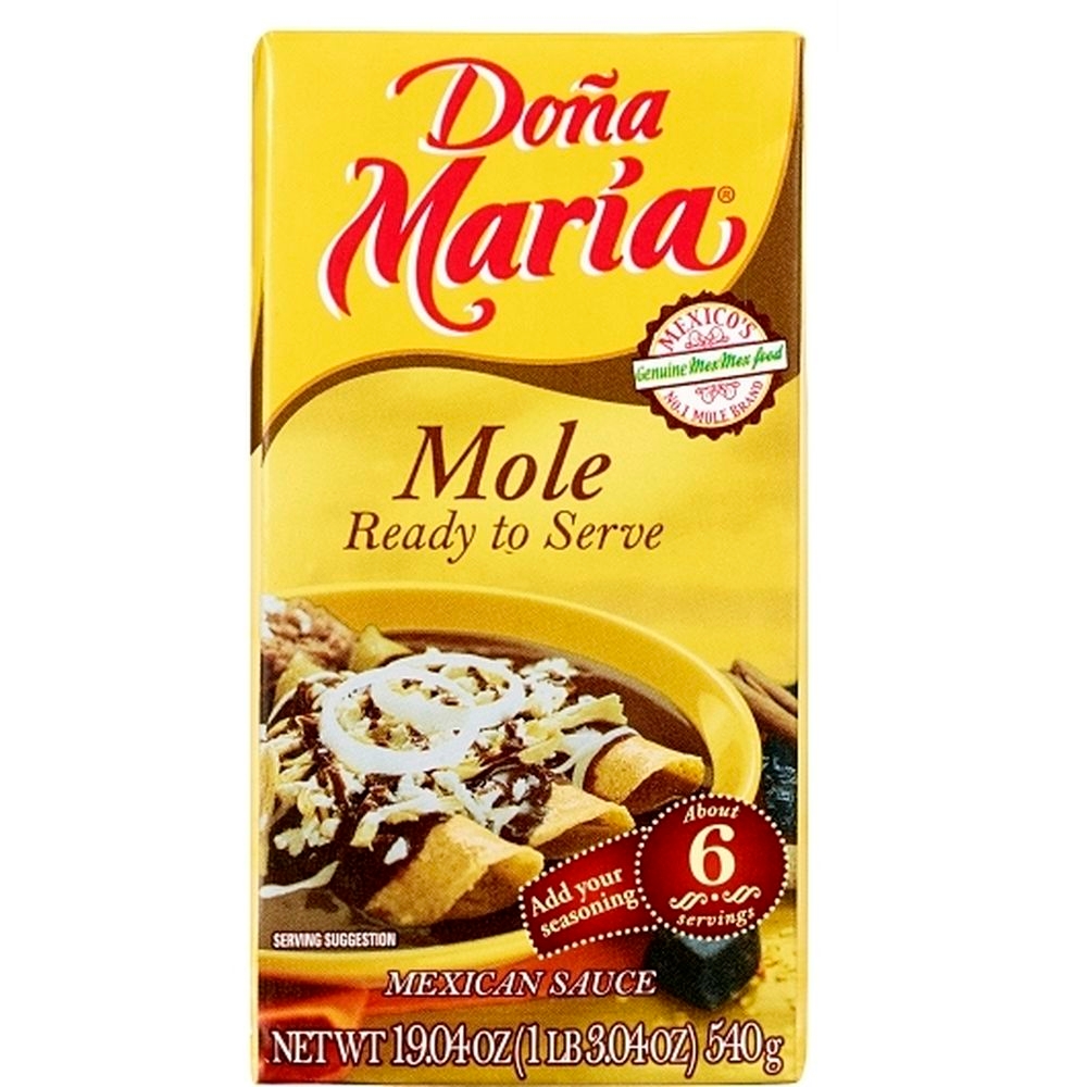 Dona Maria Ready To Serve Mole, 19 Ounce -- 18 per case
