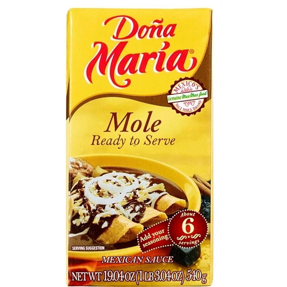 Dona Maria Ready To Serve Mole, 19 Ounce -- 18 Per Case