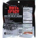 Old Wisconsin Hot and Spicy Snack Bites, 4 Ounce Caddy - 12 per case