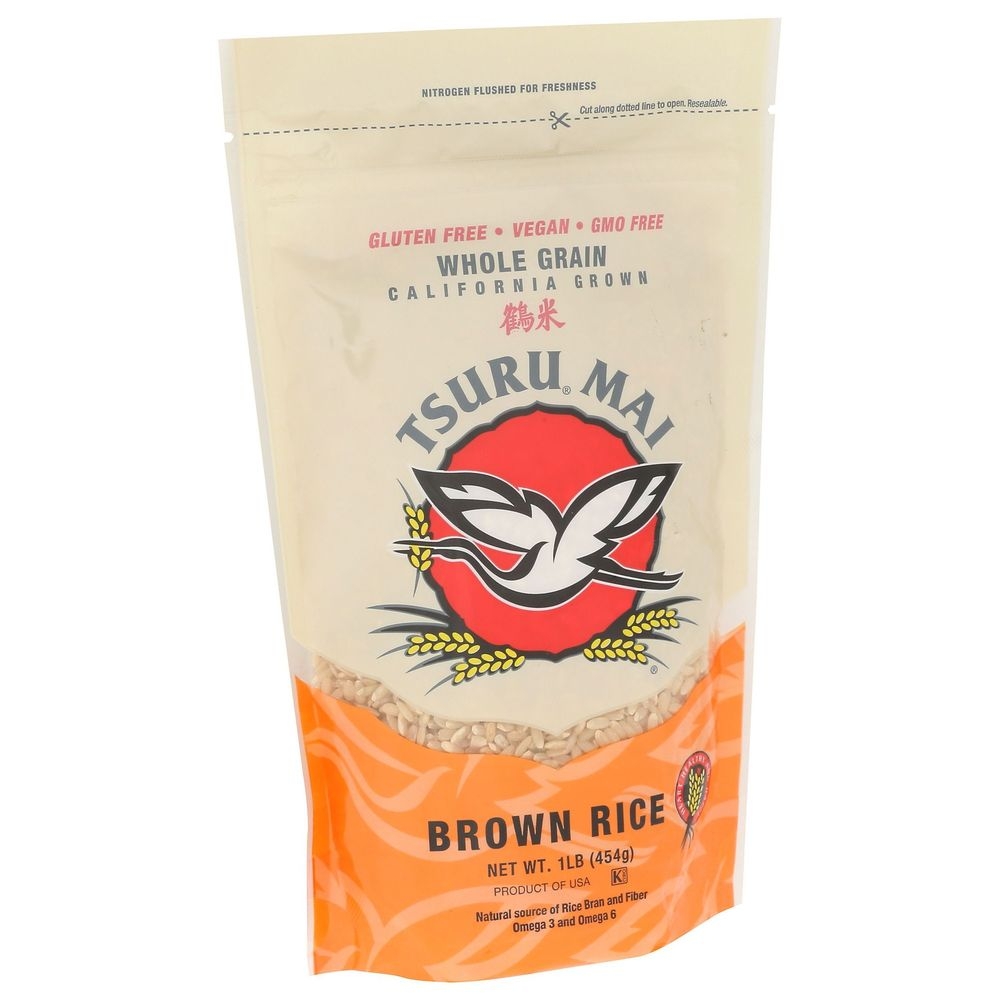 Tsuru Mai Brown Rice, 16 Ounce -- 12 per case