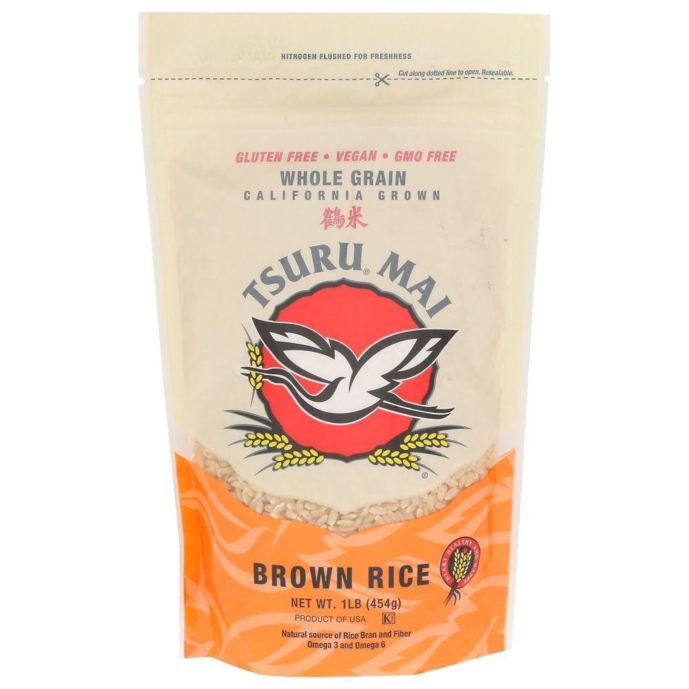 Tsuru Mai Brown Rice, 16 Ounce -- 12 per case