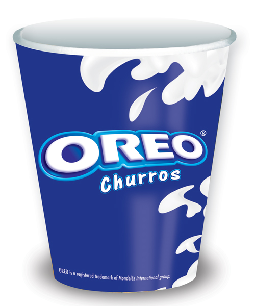 Oreo Cup And Lid Kit, 0.02 Ounce -- 100 Per Case