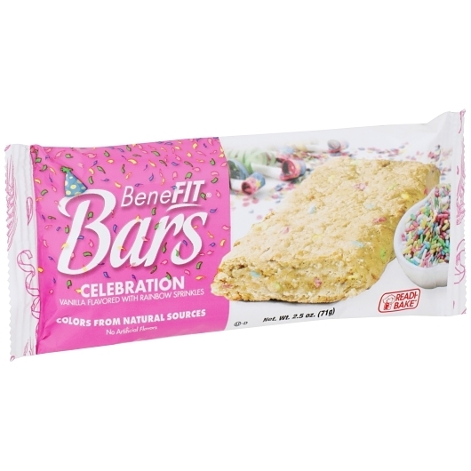 Readi-Bake Benefit Celebration Bar, 2.5 Ounce -- 48 per case.